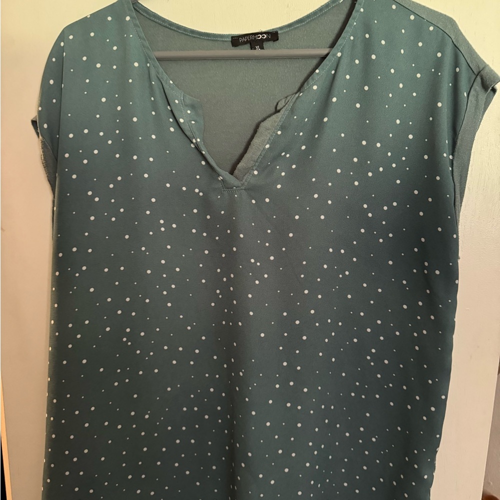 Paper moon Polka Dot Women's Top